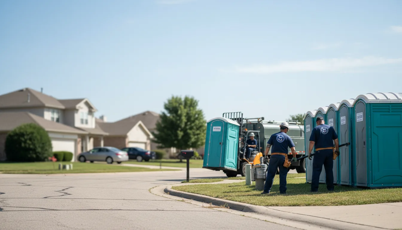 Porta Potty Rental in Luxemburg, WI near me